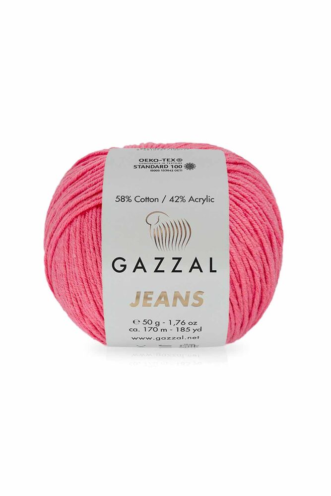 Пряжа Gazzal Jeans / Коралл 1136