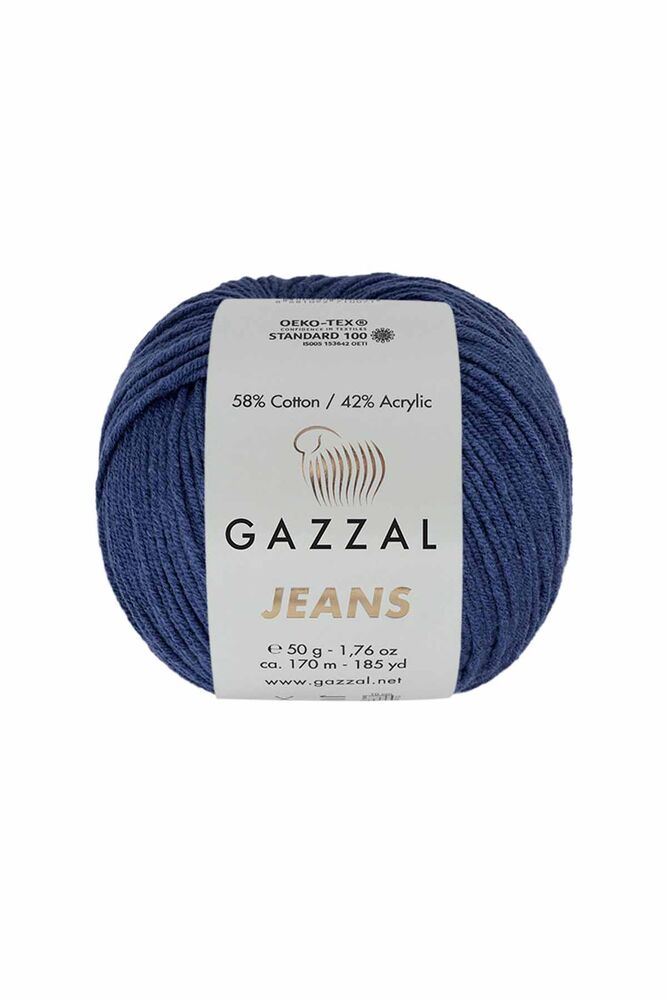 Пряжа Gazzal Jeans /Индиго 1134