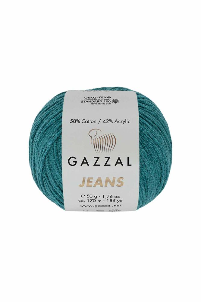 Пряжа Gazzal Jeans / Голубая хвоя 1130