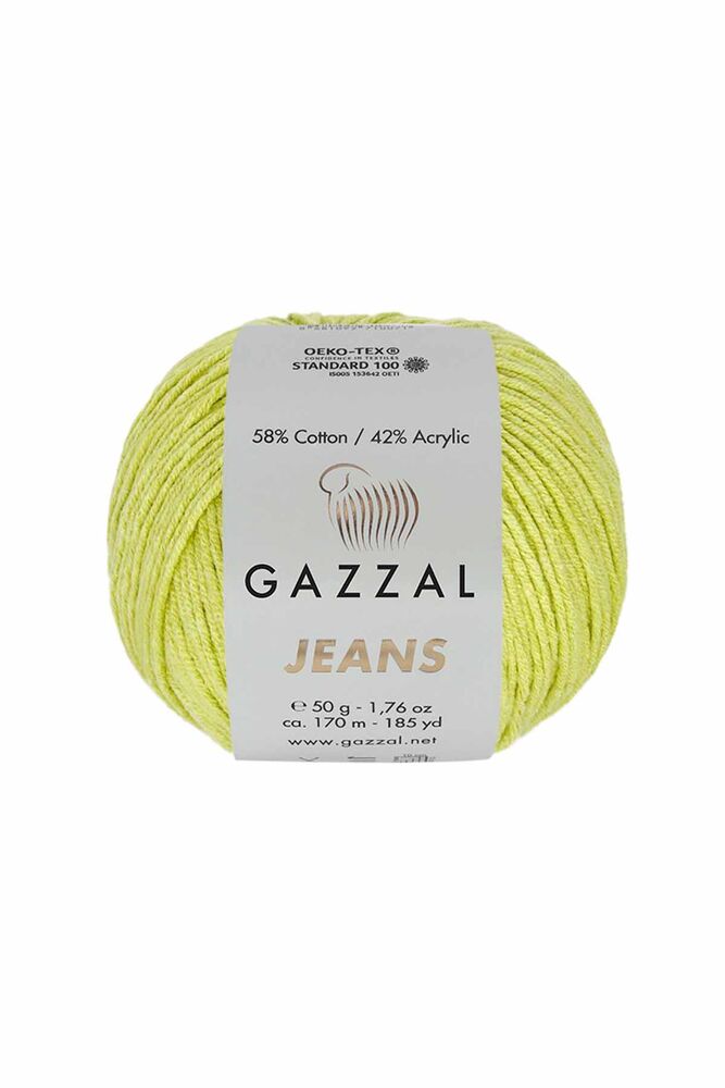 Пряжа Gazzal Jeans /Фисташковый 1126