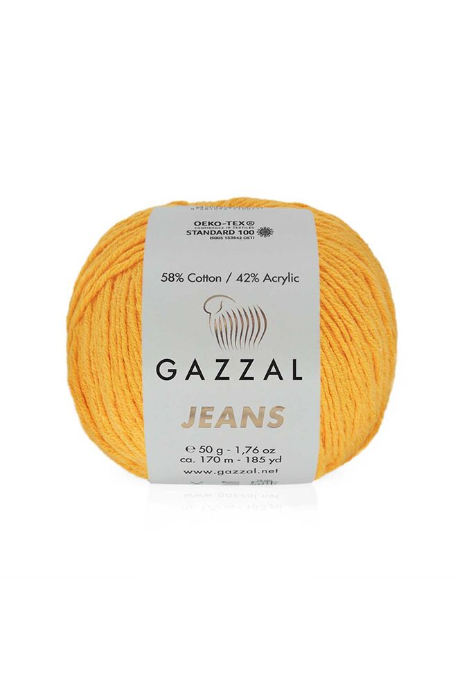 Пряжа Gazzal Jeans /Цитрус 1124