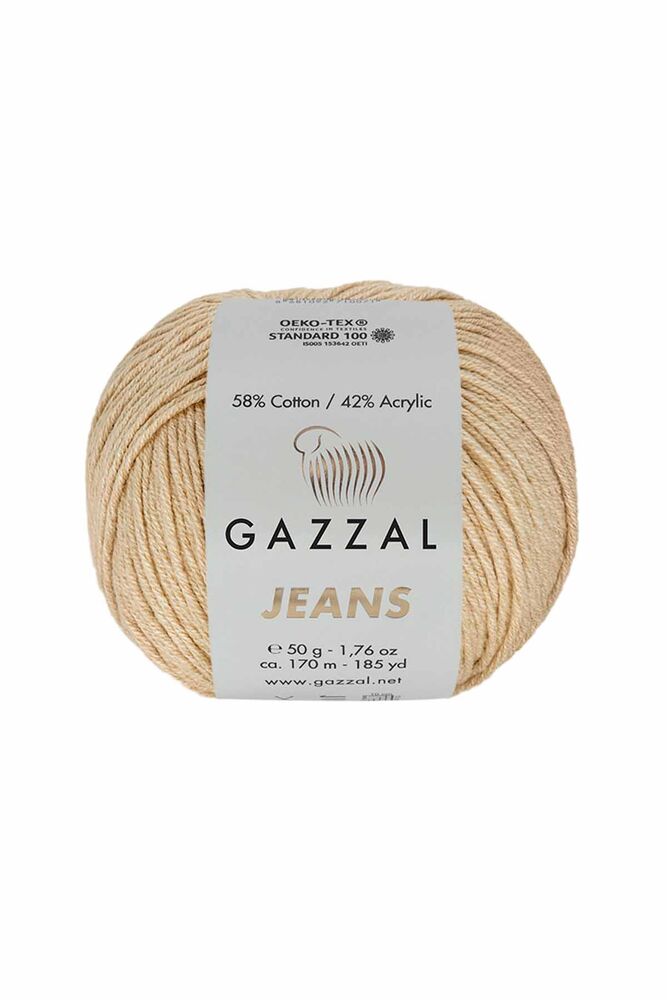 Пряжа Gazzal Jeans /Тёплый беж 1122