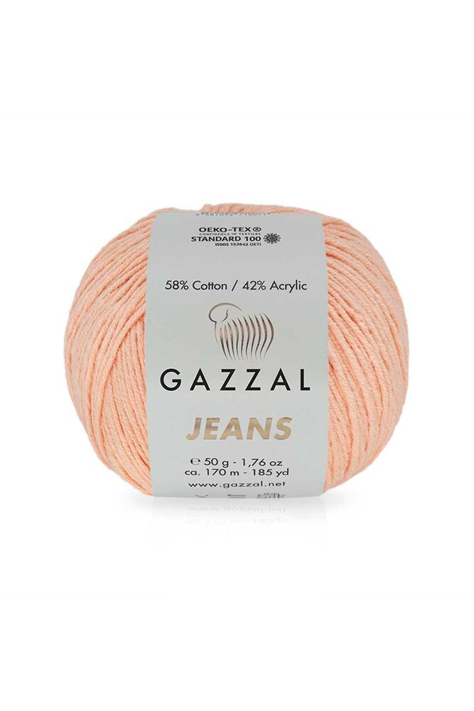 Пряжа Gazzal Jeans /Светло-лососевый 1117