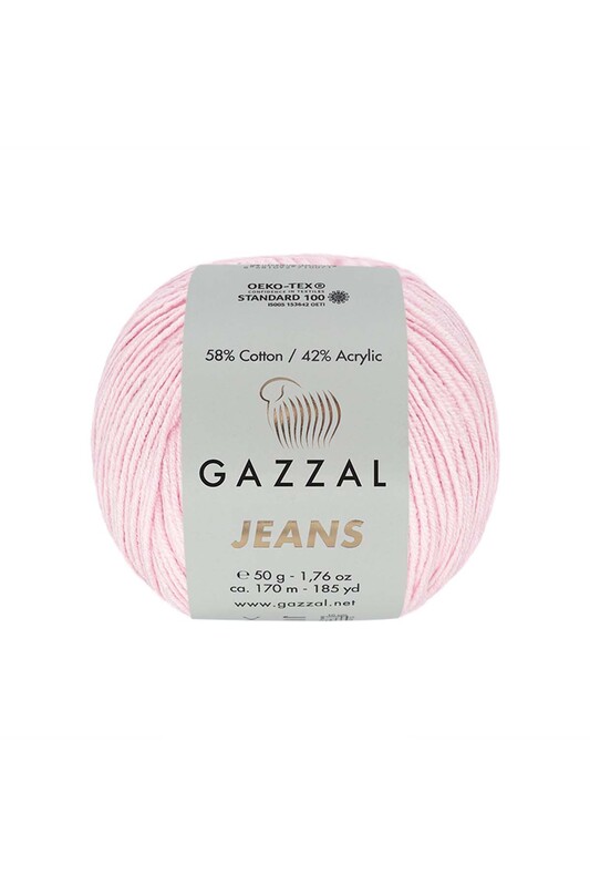 Gazzal - Пряжа Gazzal Jeans /Светло-розовый 1116