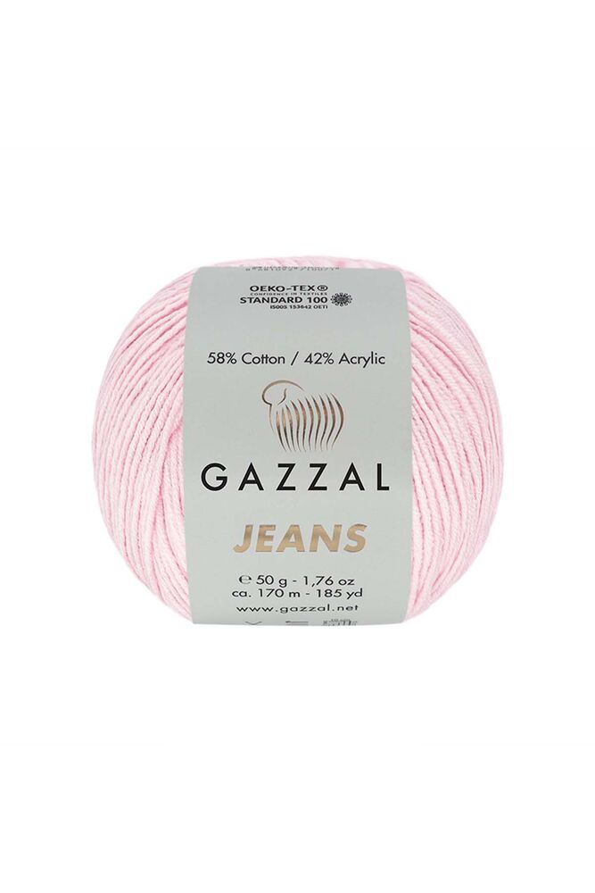 Пряжа Gazzal Jeans /Светло-розовый 1116