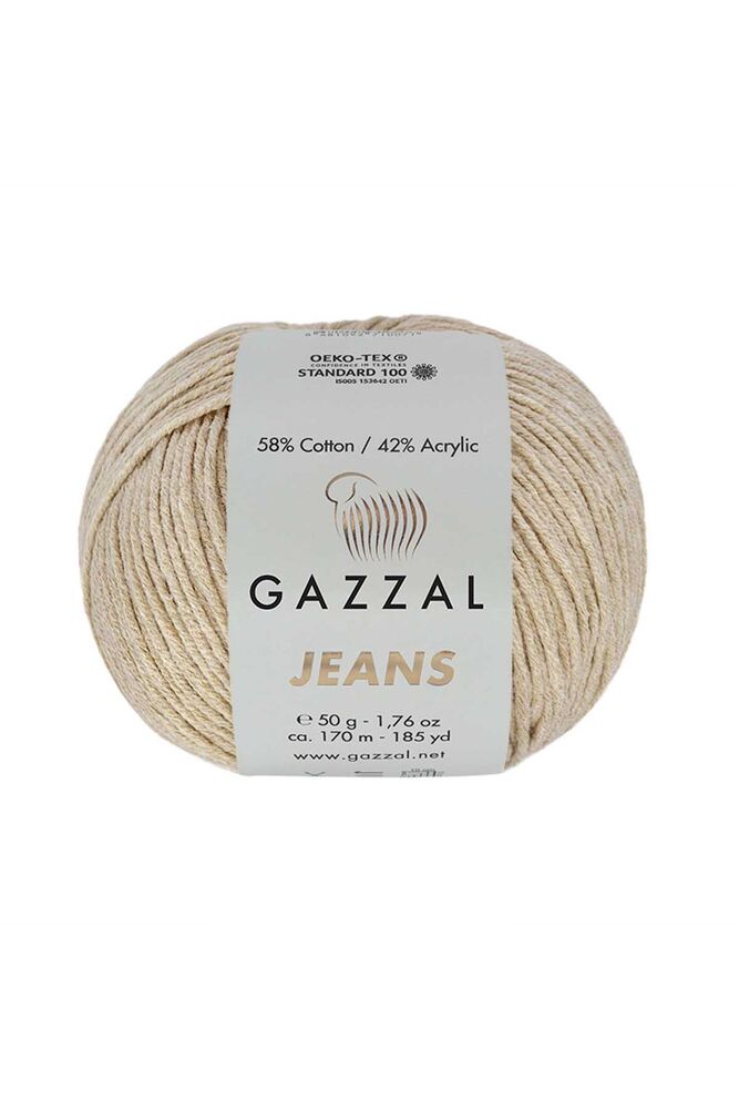 Пряжа Gazzal Jeans /Манная крупа 1114