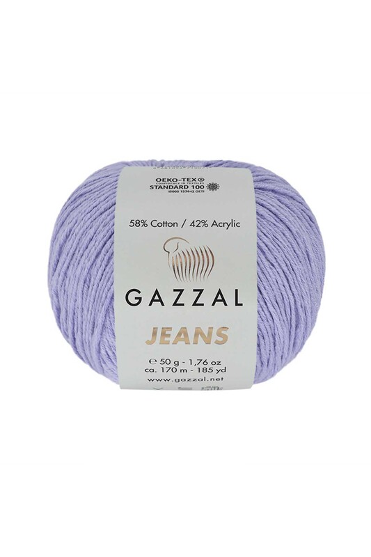 Gazzal - Пряжа Gazzal Jeans 50 /Лаванда 1103