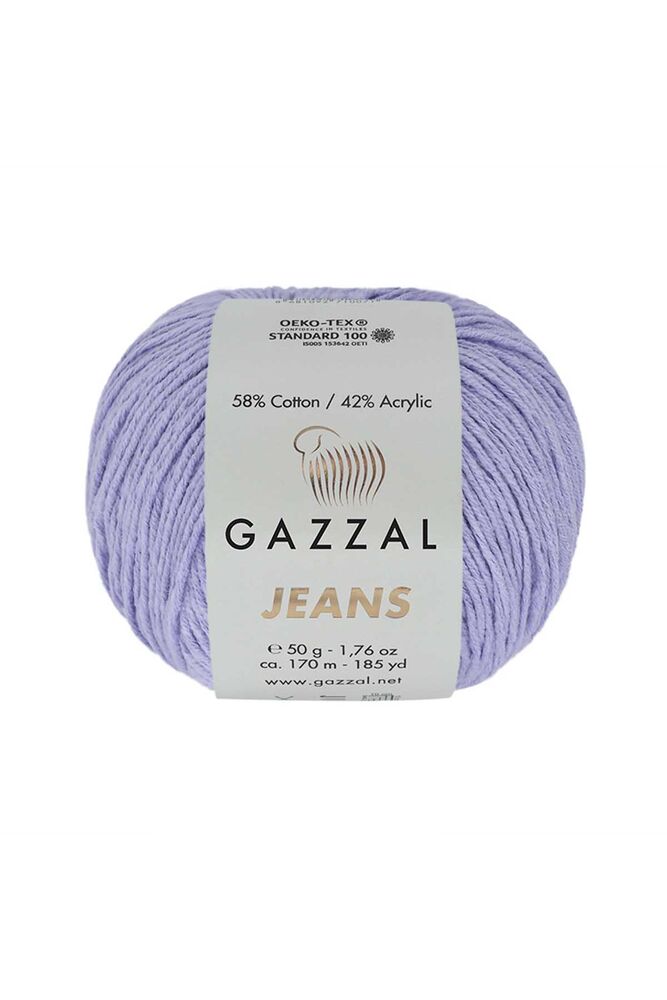 Пряжа Gazzal Jeans 50 /Лаванда 1103