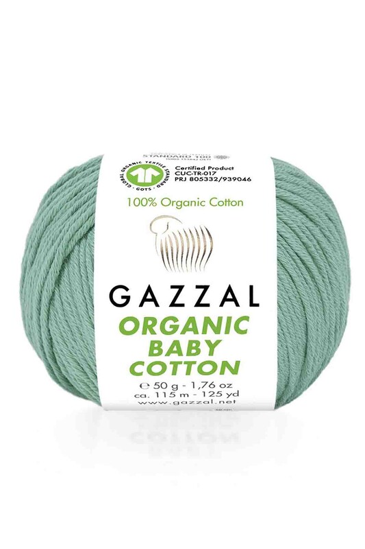 Gazzal - Пряжа Gazzal Organic Baby Cotton /Изумрудный 422