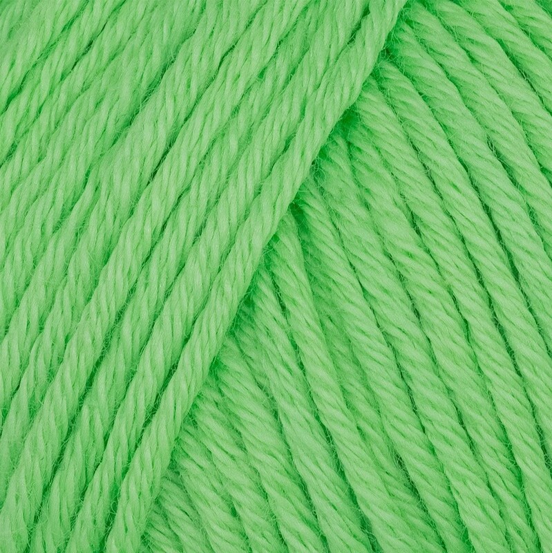 Пряжа Gazzal Organic Baby Cotton/Светло-зелёный 421 - Thumbnail