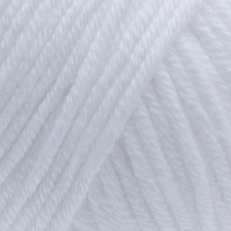 Пряжа Gazzal Baby Cotton XL /Белый 3432 - Thumbnail