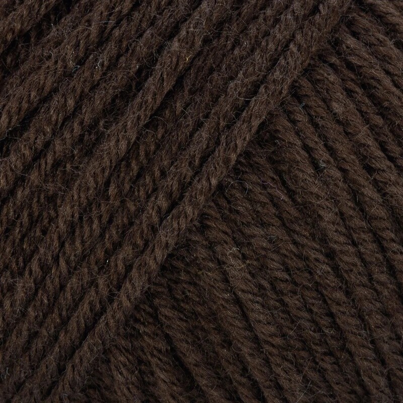 Пряжа Gazzal Baby Cotton 25 /Тёмно-коричневый 3436 - Thumbnail