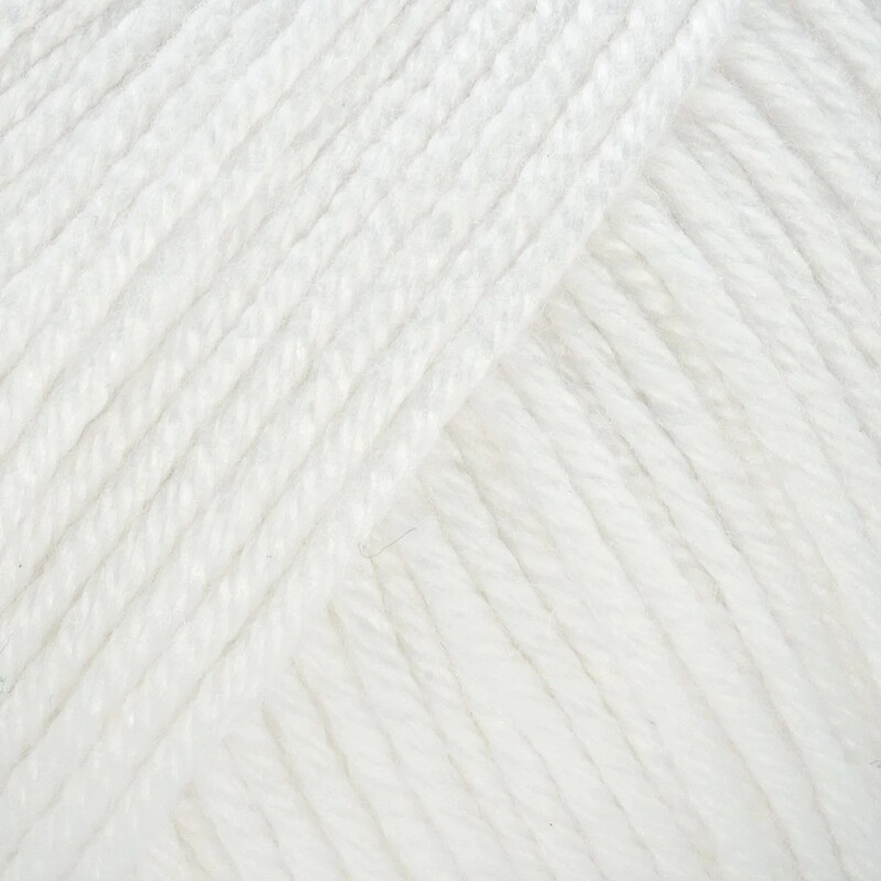 Пряжа Gazzal Baby Cotton 25 /Белый 3432 - Thumbnail