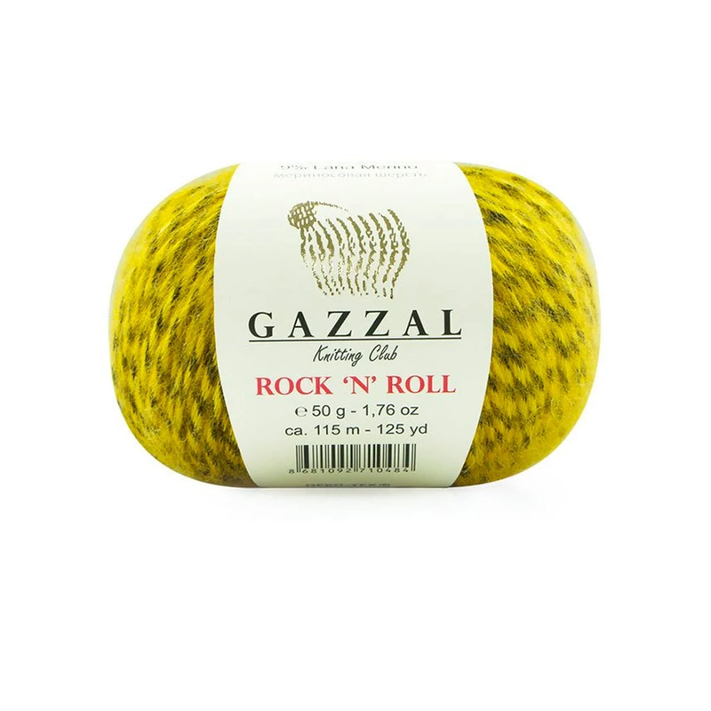Gazzal - Gazzal Rock N Roll El Örgü İpi 50 gr | Limon 13956