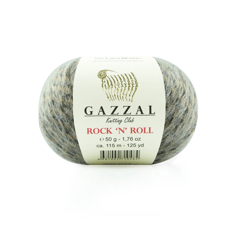 Gazzal - Gazzal Rock N Roll El Örgü İpi 50 gr | Bronz 13952