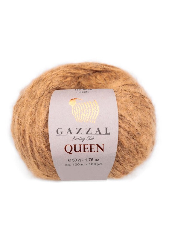 Gazzal - Gazzal Queen El Örgü İpi 50 gr | Geyik 7223