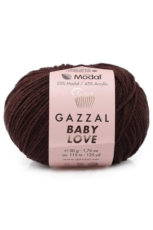 Gazzal - Gazzal Baby Love El Örgü İpi | Kahverengi 1635