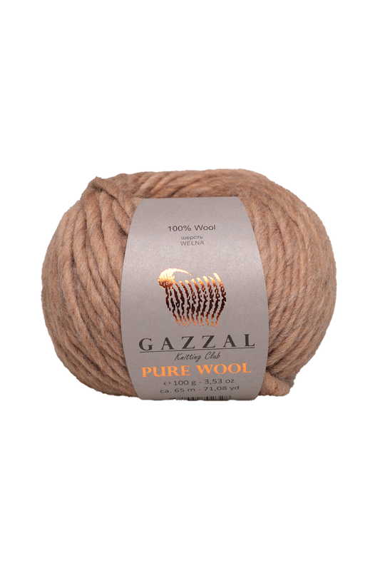 Gazzal - Gazzal Pure Wool El Örgü İpi | 5244
