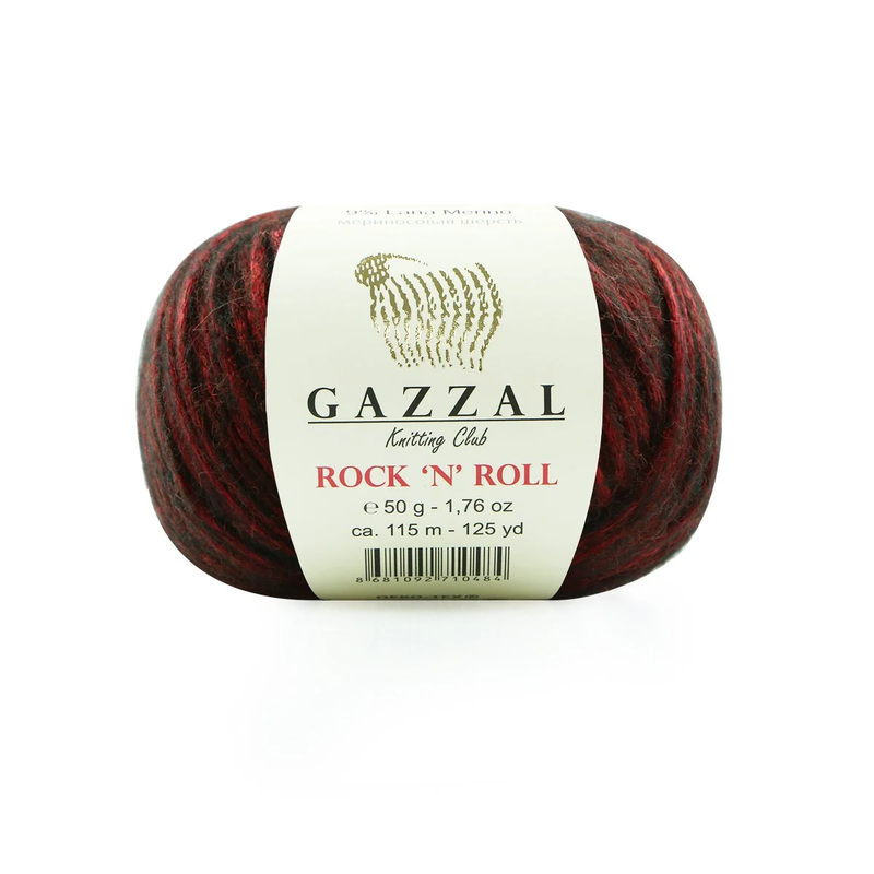 Gazzal - Gazzal Rock N Roll El Örgü İpi 50 gr | Lav 12833