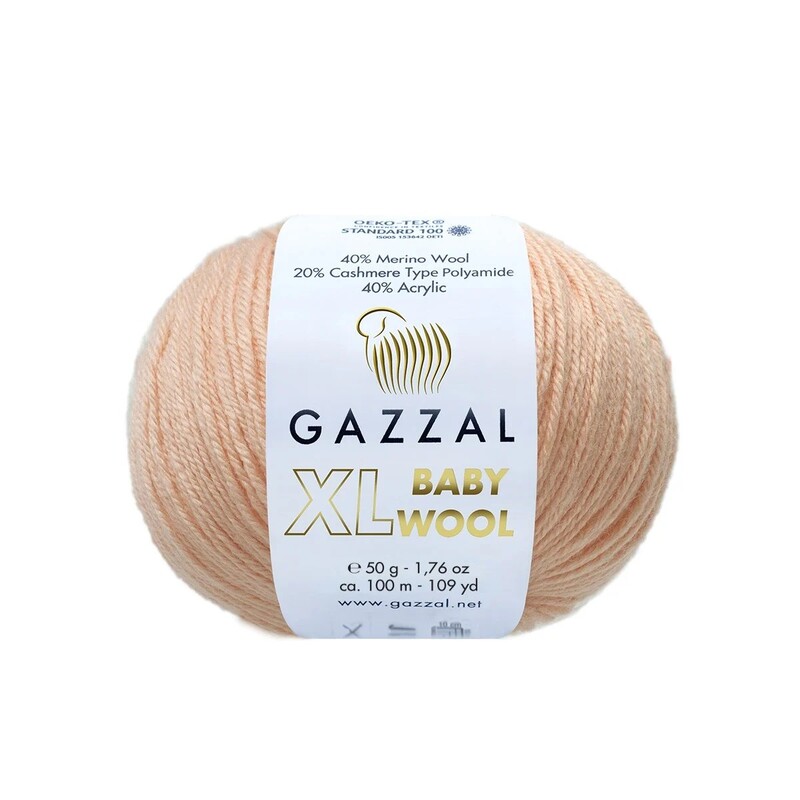 Gazzal - Gazzal Baby Wool XL El Örgü İpi | Gün Batımı 834