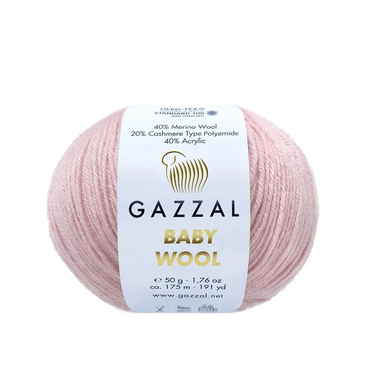 Gazzal Baby Wool El Örgü İpi | Pembe 836 - Thumbnail