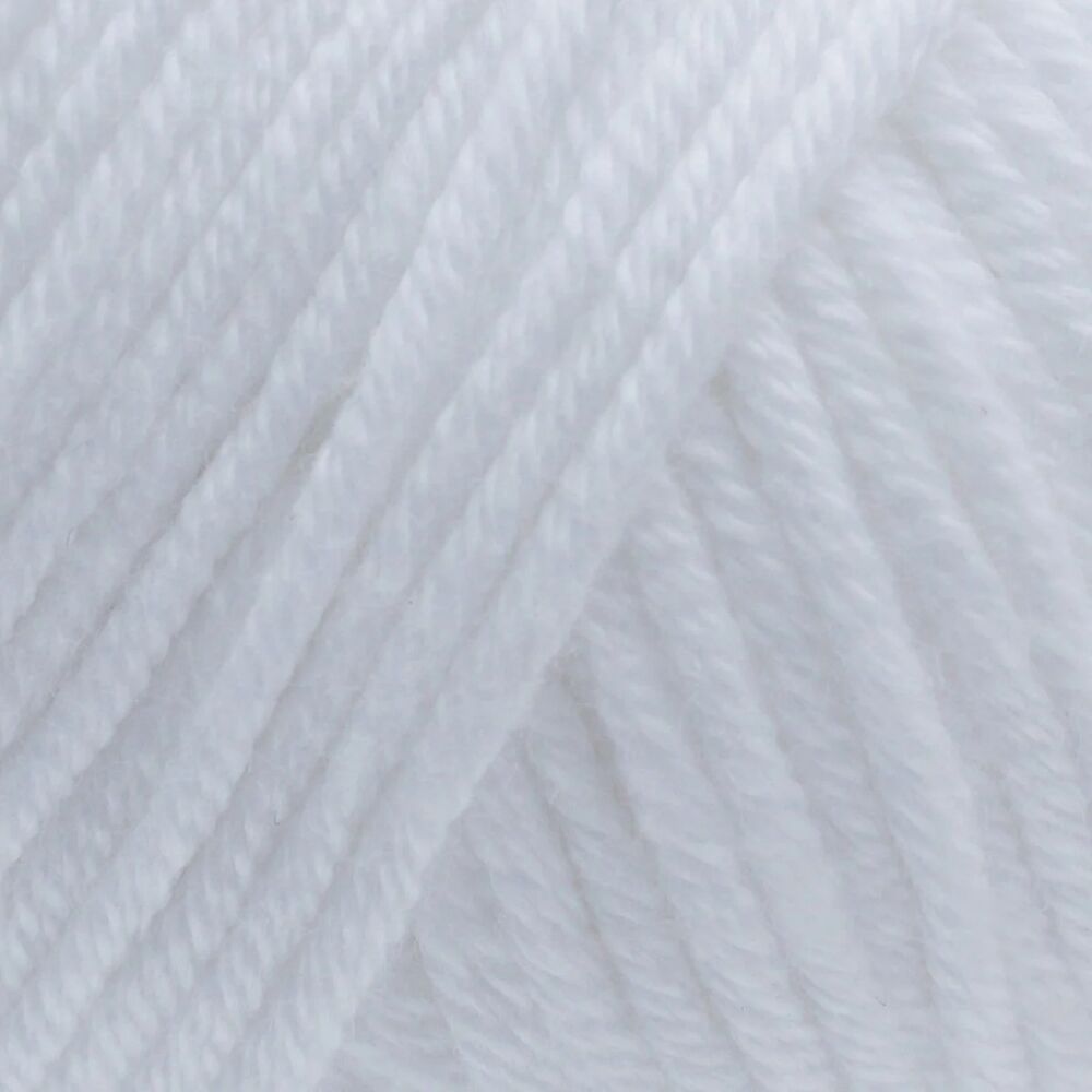 Gazzal Baby Cotton XL El Örgü İpi Parlak Beyaz 3432