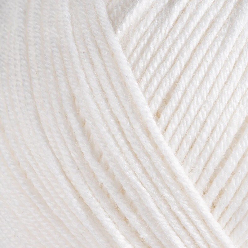 Gazzal Baby Cotton El Örgü İpi Kırık Beyaz 3410 - Thumbnail