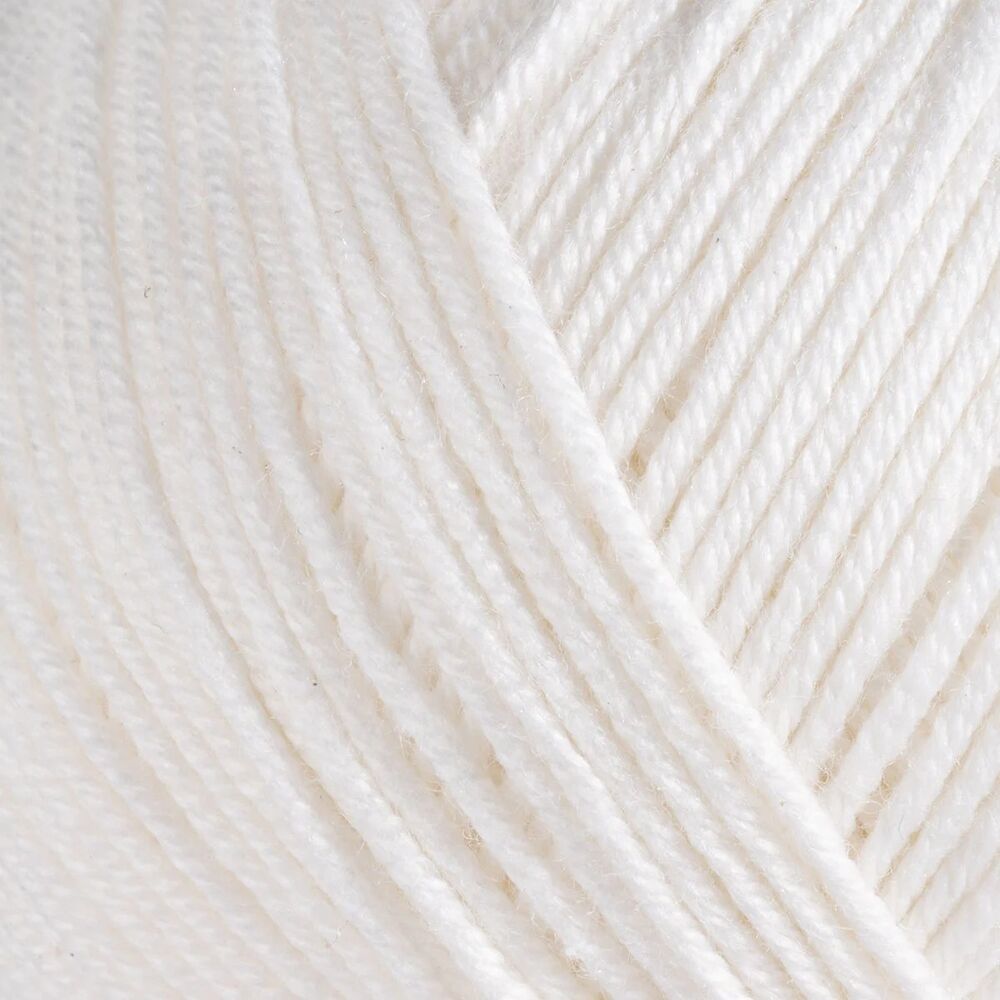 Gazzal Baby Cotton El Örgü İpi Kırık Beyaz 3410