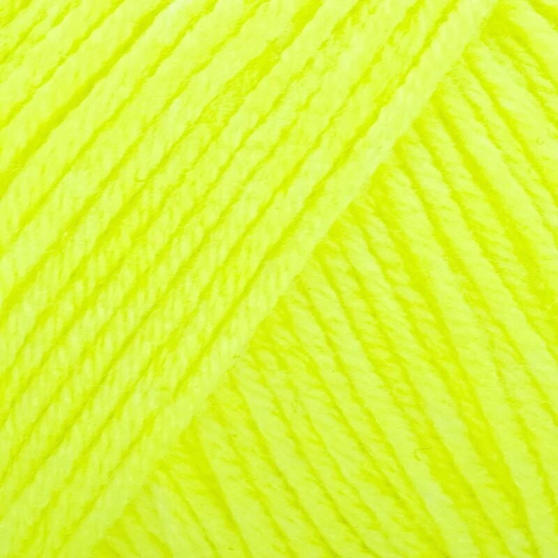 Gazzal Baby Cotton 25 El Örgü İpi Neon Sarı 3462 - Thumbnail