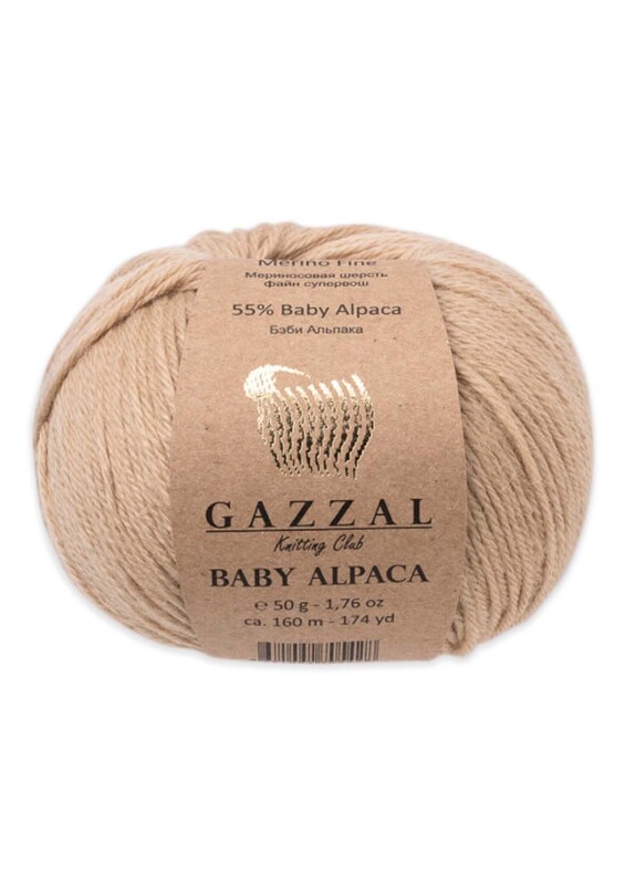 Gazzal Baby Alpaca Hand Knitting Yarn | 46005 - Thumbnail