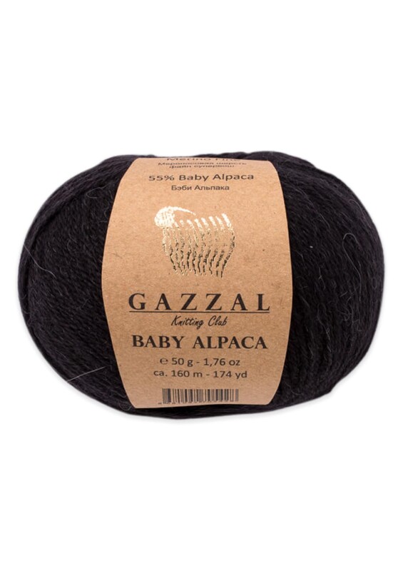 Gazzal Baby Alpaca Hand Knitting Yarn | 46000 - Thumbnail
