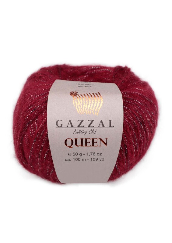 Gazzal - Gazzal Queen El Örgü İpi 50 gr | Domates 7219