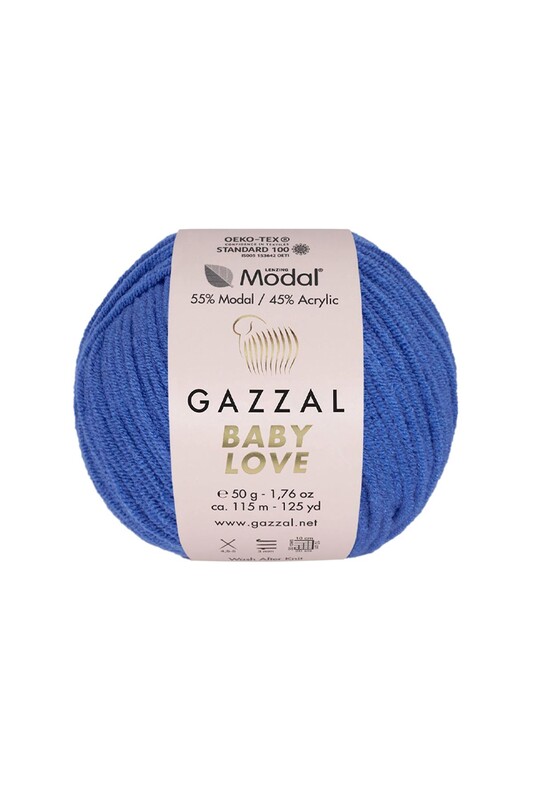 Gazzal - Gazzal Baby Love Yarn/Sax-blue 1636