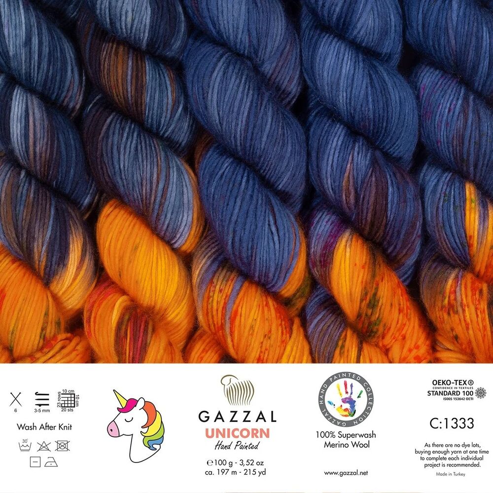 Gazzal Unicorn Hand Knitting Yarn | 1333