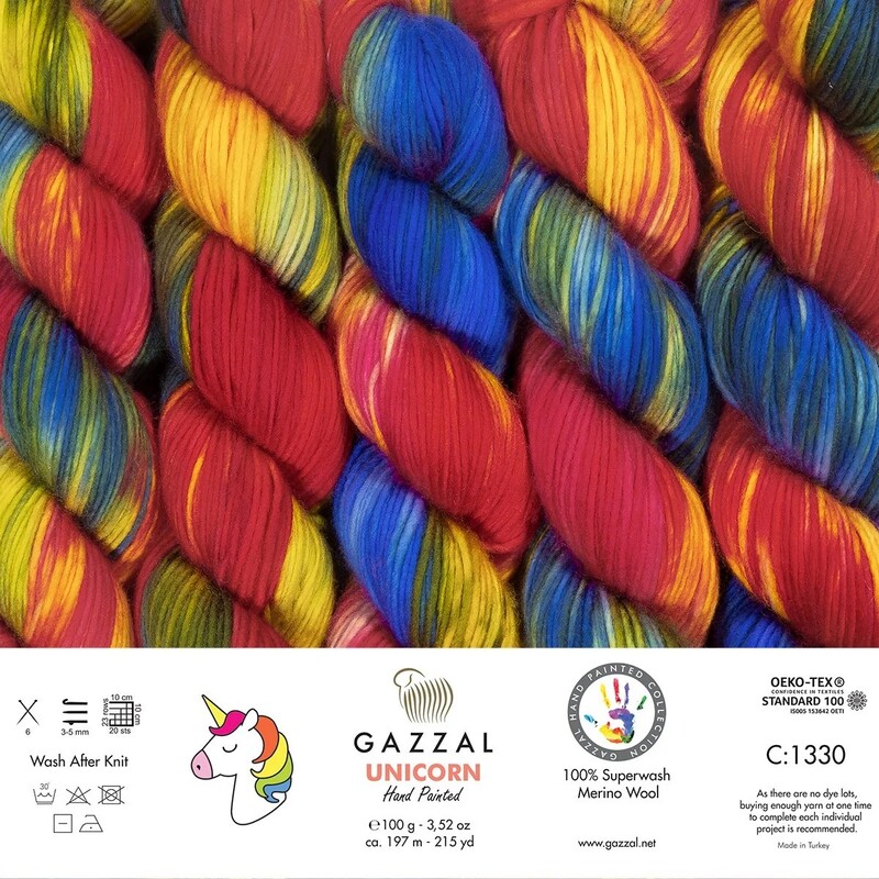 Gazzal Unicorn Hand Knitting Yarn | 1330 - Thumbnail