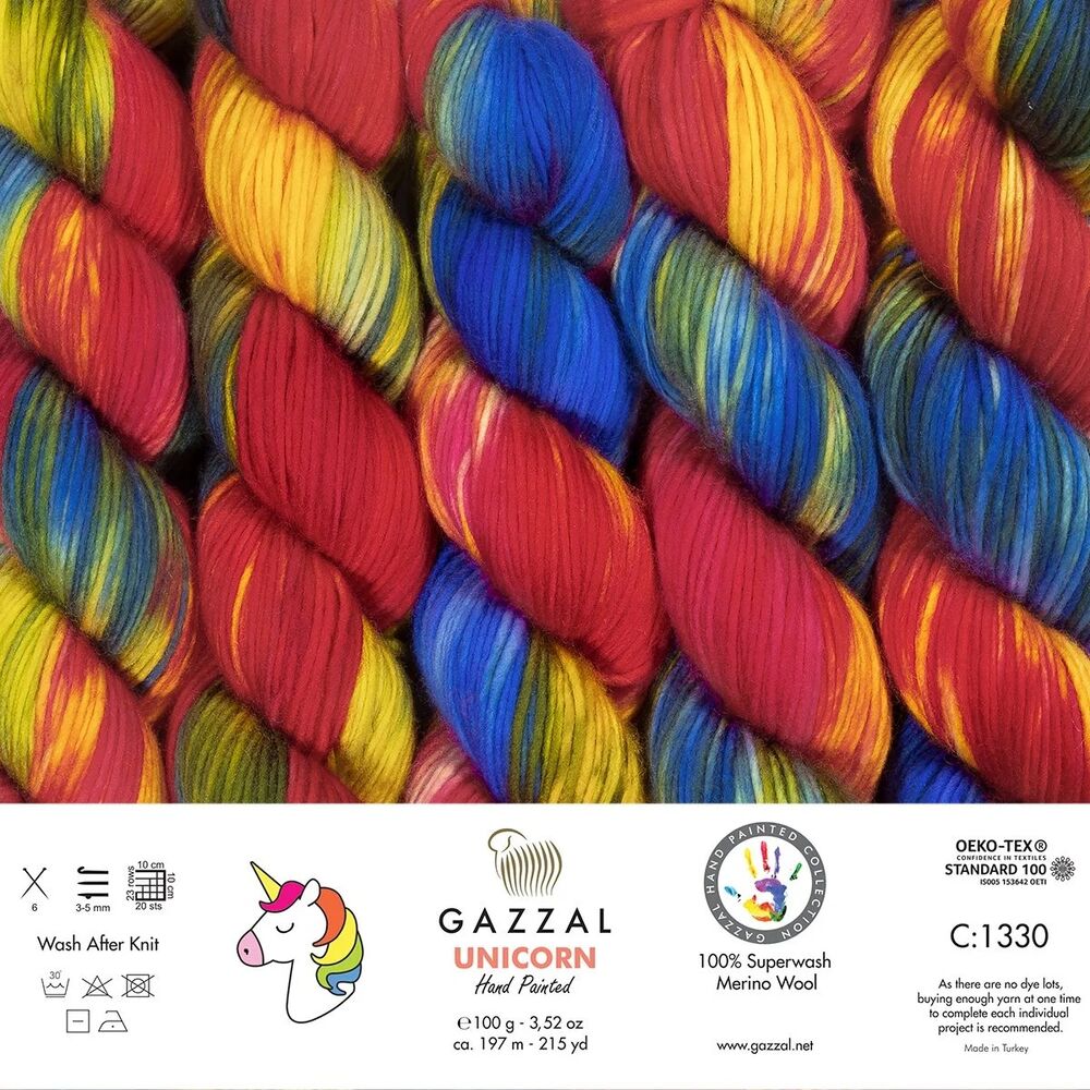 Gazzal Unicorn Hand Knitting Yarn | 1330