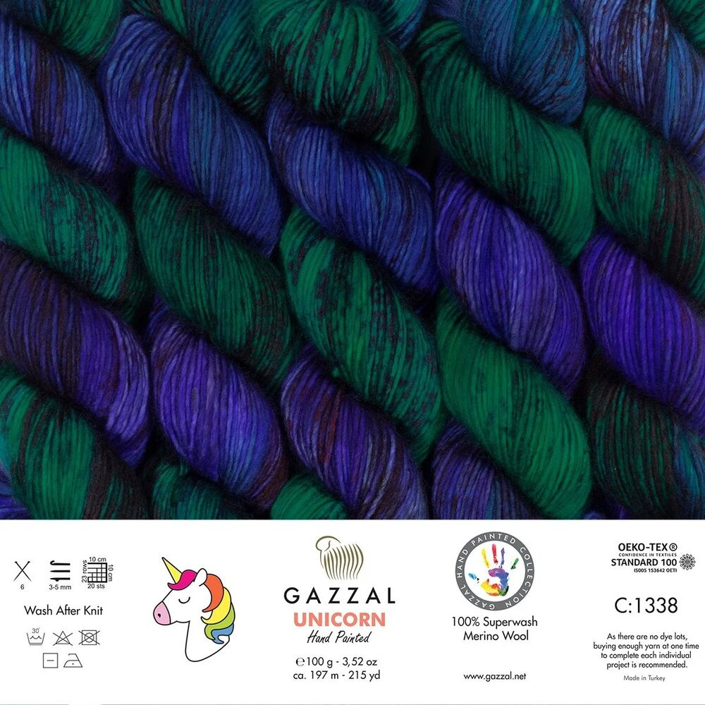 Gazzal Unicorn Hand Knitting Yarn | 1338