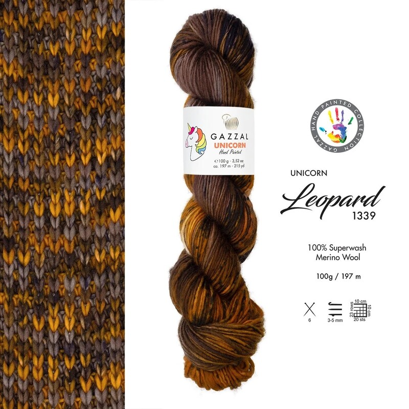 Gazzal - Gazzal Unicorn Hand Knitting Yarn | 1339