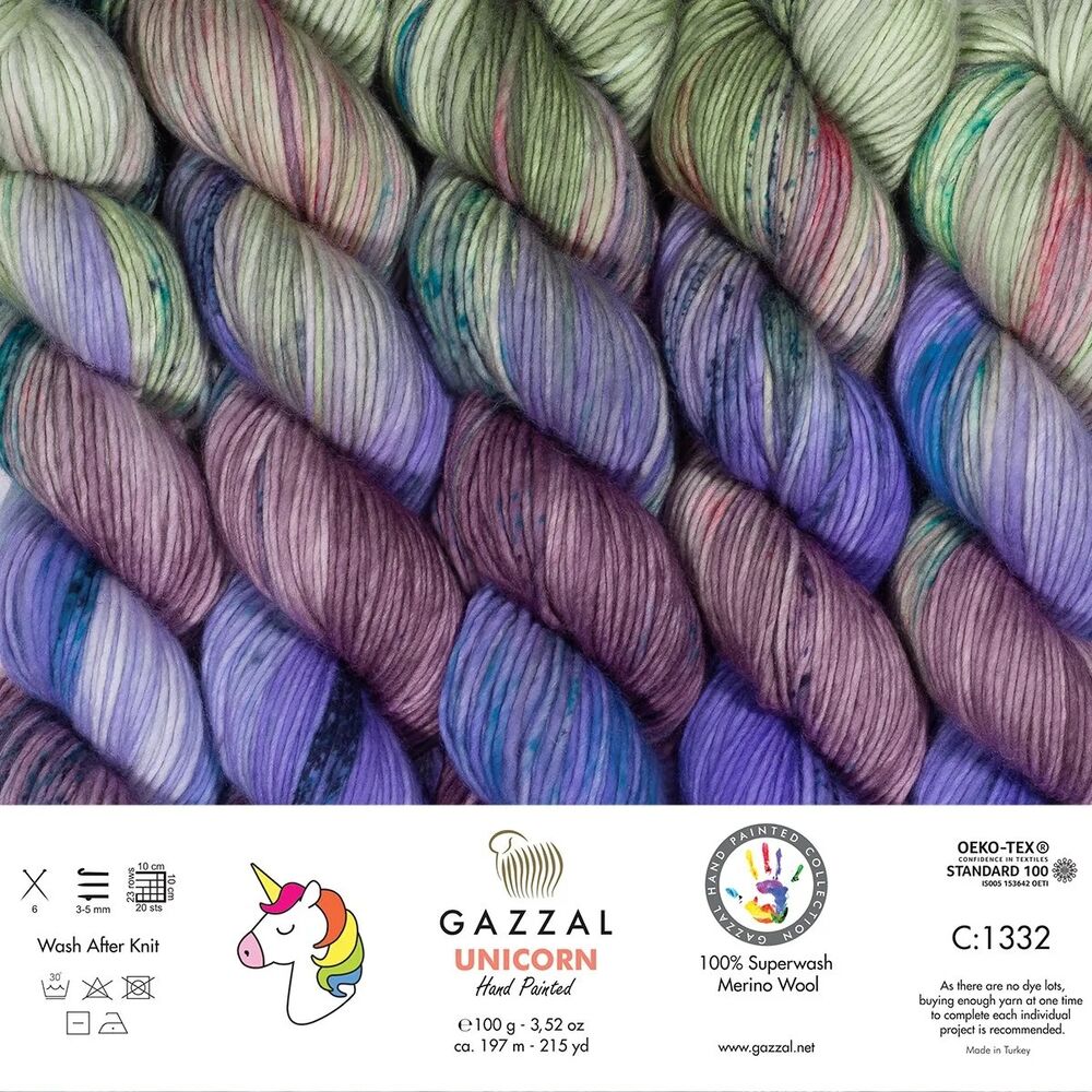 Gazzal Unicorn Hand Knitting Yarn | 1332