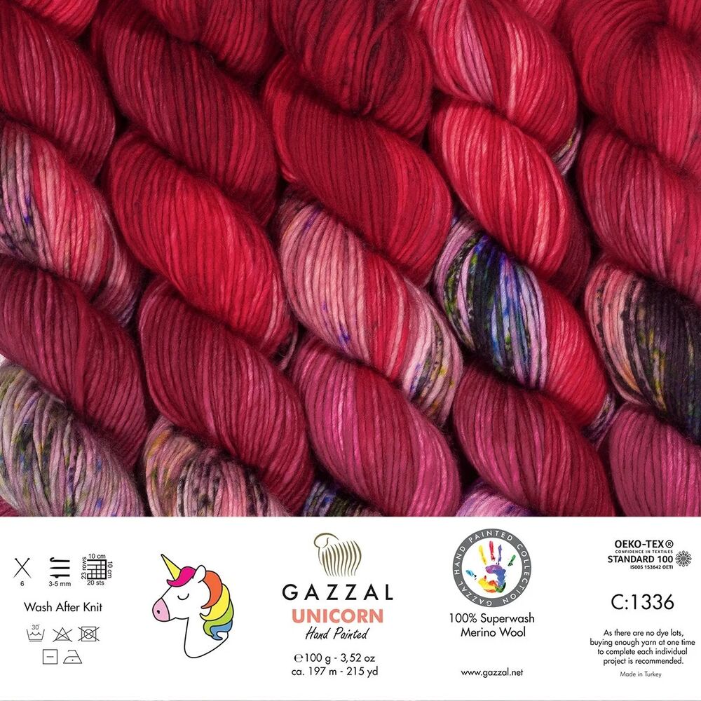 Gazzal Unicorn Hand Knitting Yarn | 1336