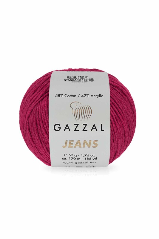 Gazzal Jeans Yarn/Fuchsia 1138 - Thumbnail
