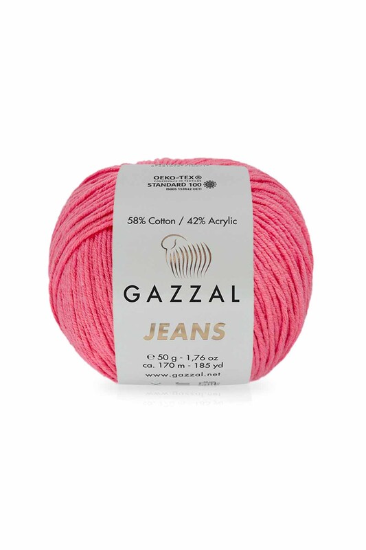 Gazzal Jeans Yarn/Pomegranate Flower 1136 - Thumbnail