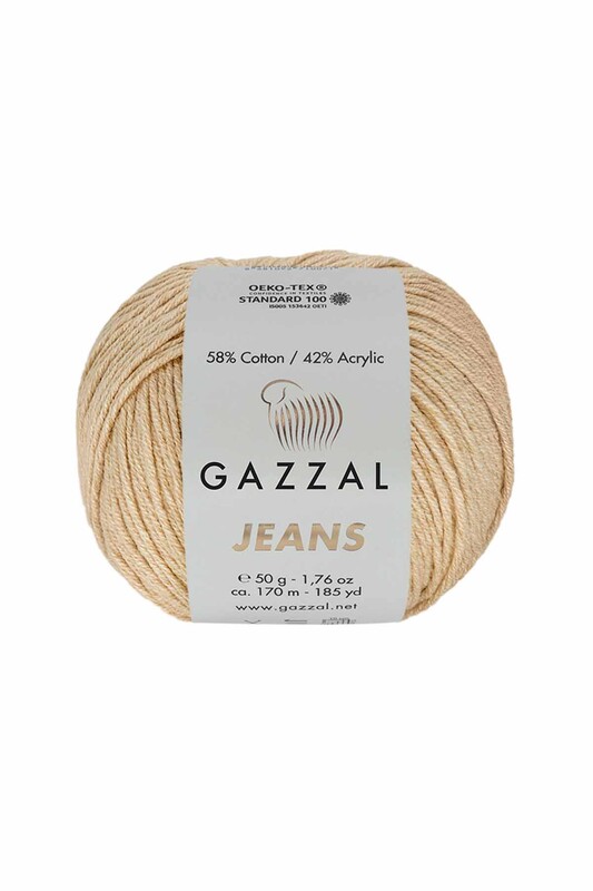 Gazzal Jeans Yarn|Beige 1122 - Thumbnail