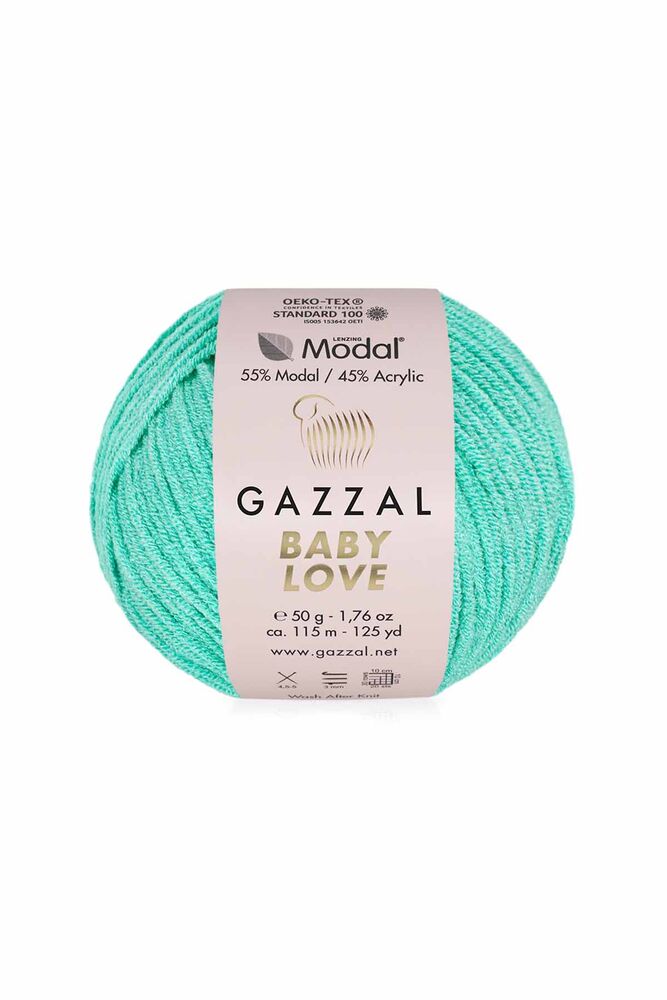  Gazzal Baby Love Yarn| Turquoise 1614