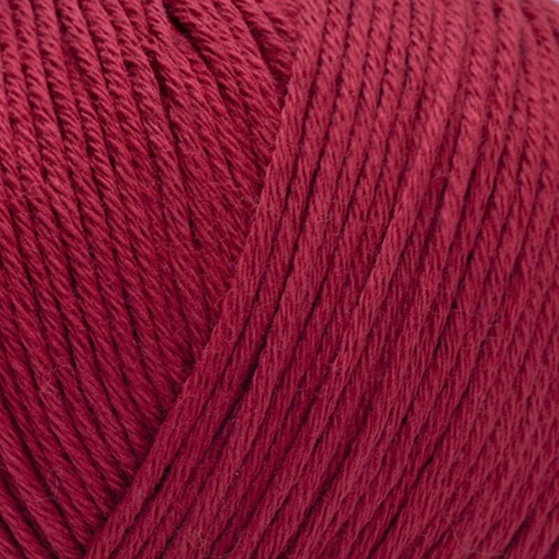 Gazzal Organic Baby Cotton Yarn| Dark Red 429 - Thumbnail