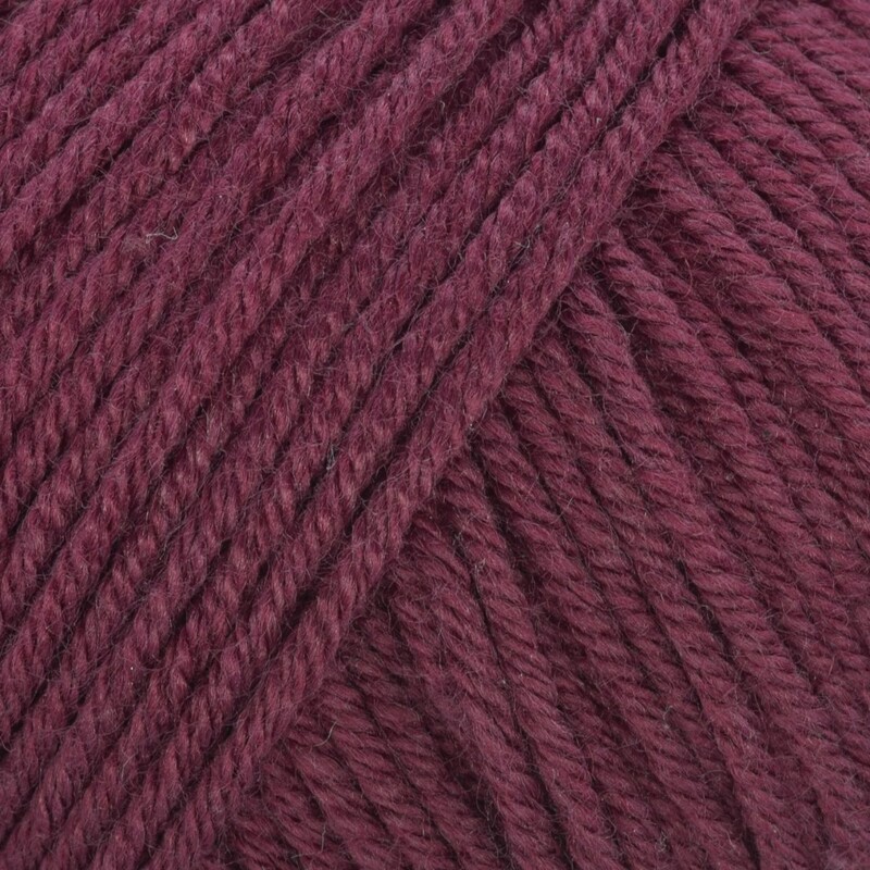 Gazzal Baby Cotton XL Yarn|Burgundy 3442 - Thumbnail