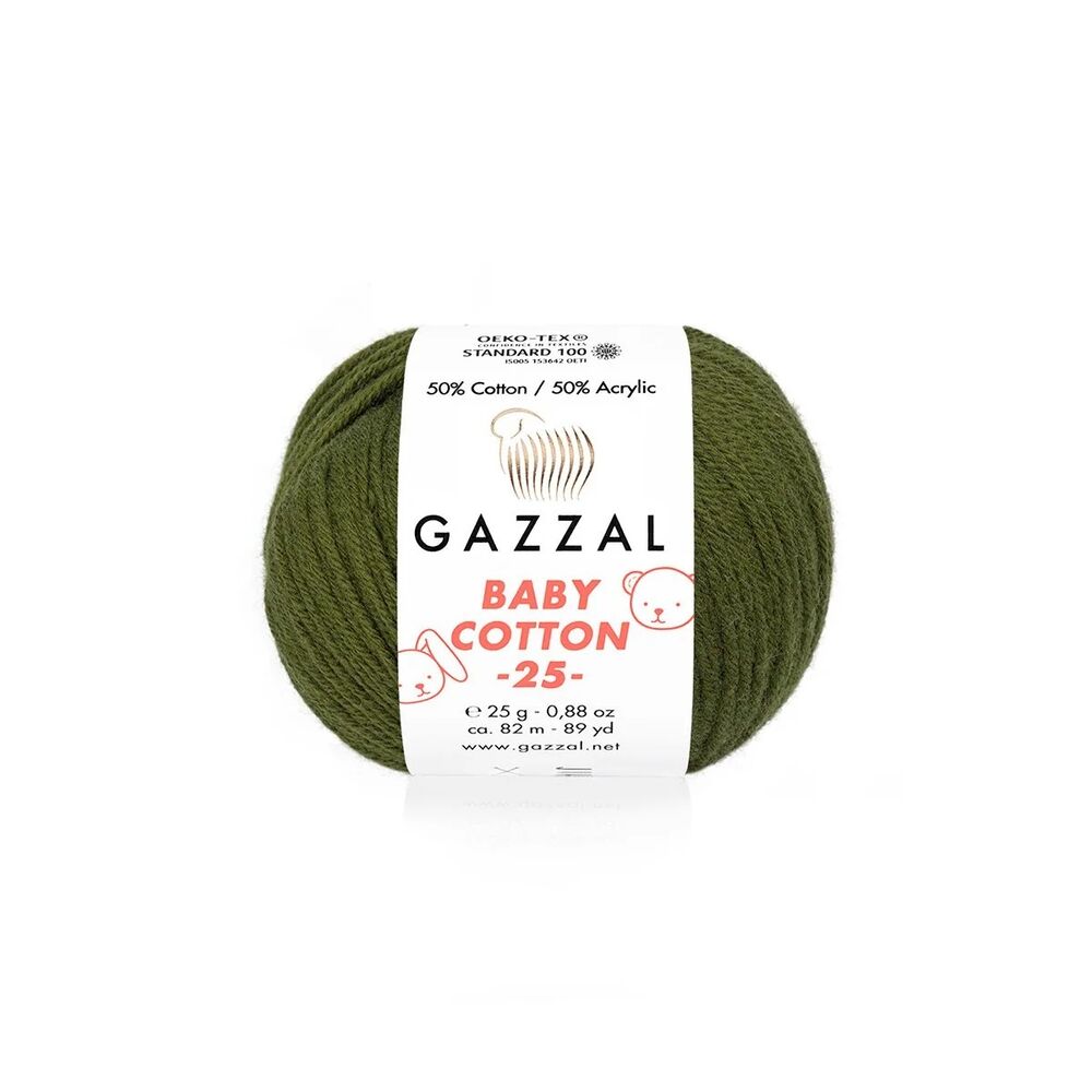 Gazzal Baby Cotton Yarn/Camouflage 3463