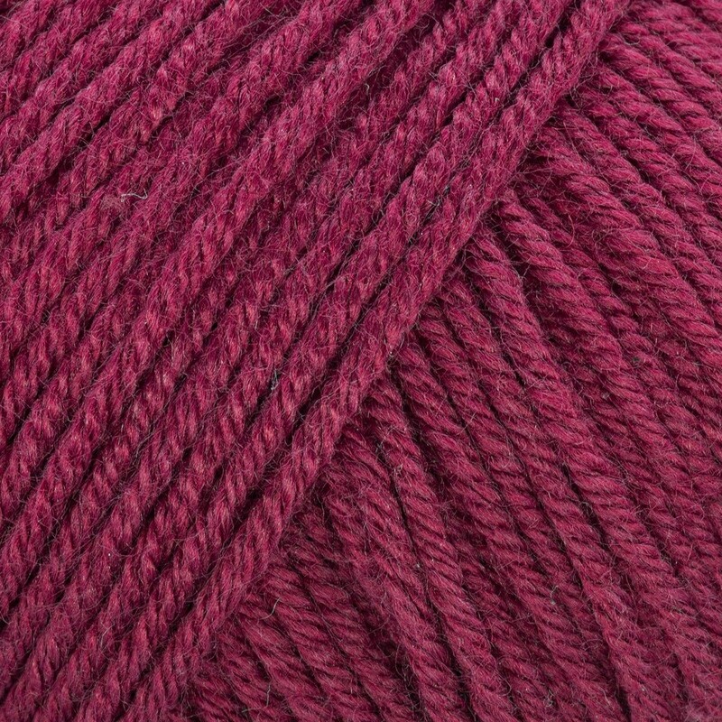 Gazzal Baby Cotton Yarn|Burgundy 3442 - Thumbnail