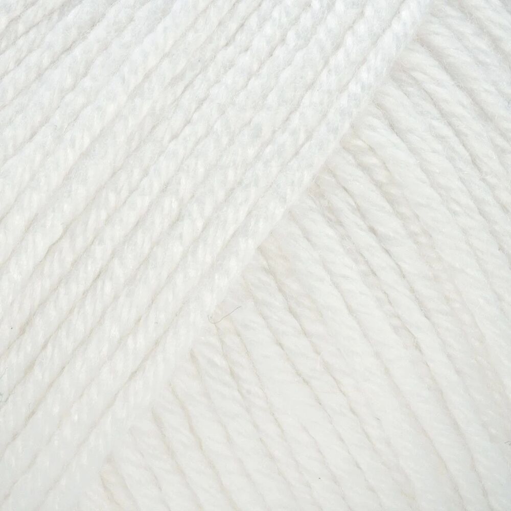 Gazzal Baby Cotton Yarn|White 3432