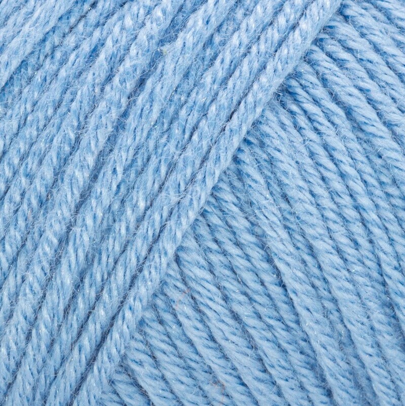 Gazzal Baby Cotton Yarn|Light Blue 3423 - Thumbnail